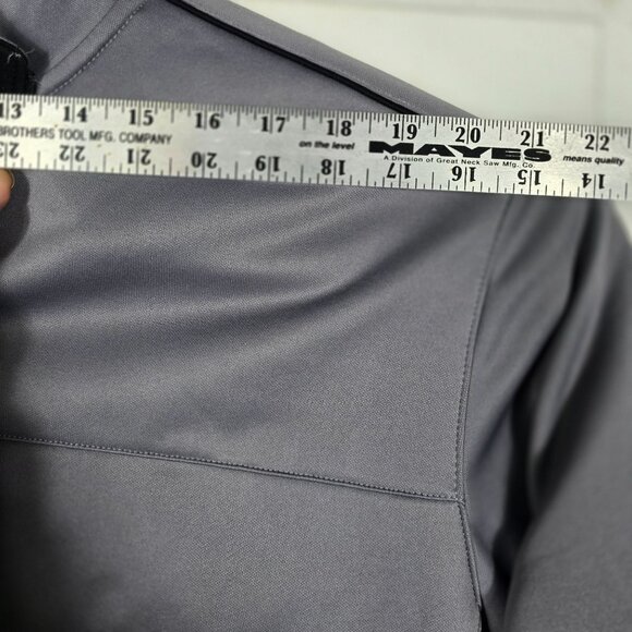 Nike‎ Golf Tour Performance 1/4 Zip Pull Over Sweatshirt XL Men Gray Long Sleeve - Picture 5 of 8
